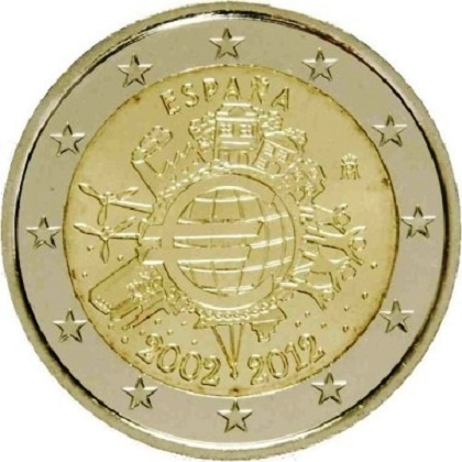 Pi ce 2 Euro Comm morative 2012