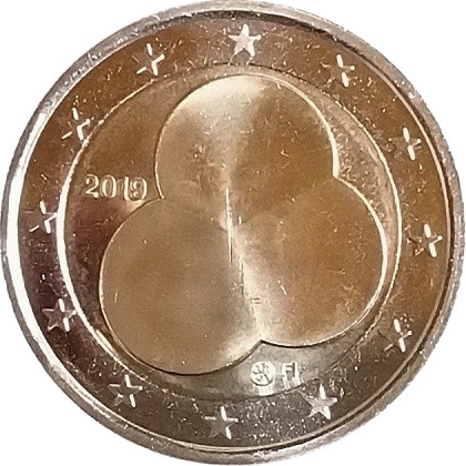 2 euro commémorative Finlande 2019 les 100 ans de la loi constitutionnelle de 1919