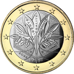 1 euro 2022 France