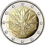 nouvelle pièce 2 euro France 2022