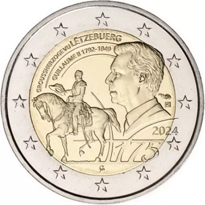 2 € commémorative 2024 Luxembourg