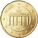 pièce de 20 cent Allemagne