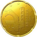 pièce 20 cent Andorre