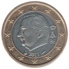 1 euro Belgique 2011