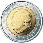 2 euro Belgique 2000