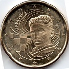 PIèce 20 cent de la Croatie  2023