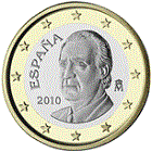 1 euro ESpagne 2010