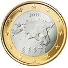 1 euro Estonie 2011