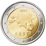 2 euro Estonie 2011