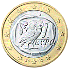 1 euro Grèce