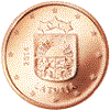 1 cent Lettonie 2014