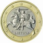 1 euro Lituanie 2007