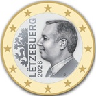 nouvelle pièce de 1 euro 2026  Luxembourg