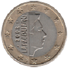 1 euro Luxembourg 2002