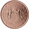 1 cent Monaco 2001