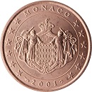5 cent Monaco 2001