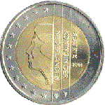 2 euro Pays-Bas 1999