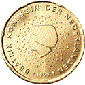 20 cent Pays-Bas 1999