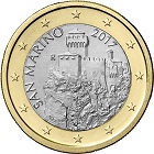 1 euro Saint-Marin 2017