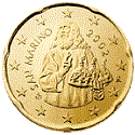 20 cent Saint-Marin 2002