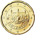 20 cent Slovaquie 2009