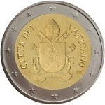 2 euro Vatican 2017