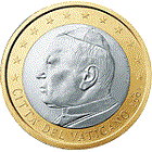 1 euro Vatican 2002