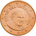 5 cent Vatican 2006