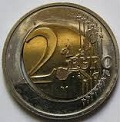 2 euros fauté