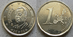1 euro monométallique