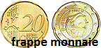 pièce euro frappe monnaie